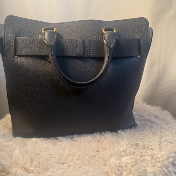 Burberry Blue and Light Blue Large Shoulder Tote Bag - Picture 2 of 4